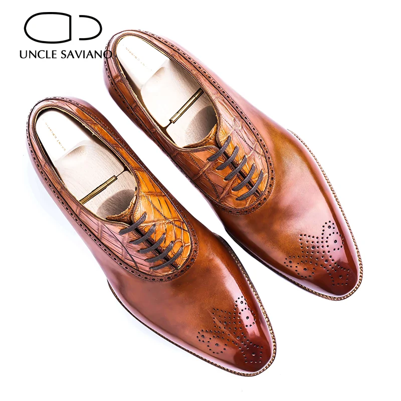 Oxford Dress Brogue Style Man Shoes