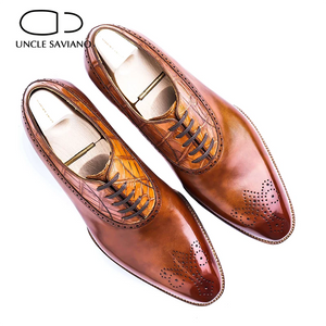 Oxford Dress Brogue Style Man Shoes